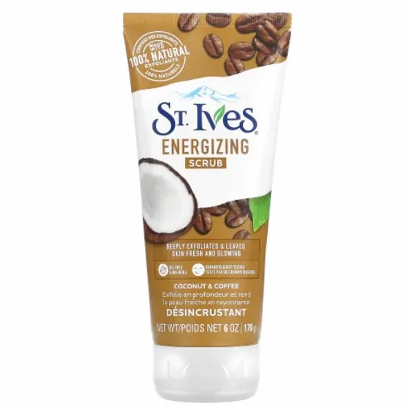 St. Ives Energizing Coconut & Coffee Face Scrub - 170g