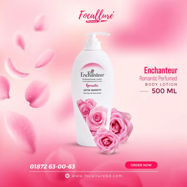 Enchanteur Romantic Perfumed Body Lotion - 500ml