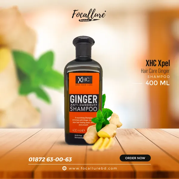 XHC Xpel Hair Care Ginger Shampoo - 400ml