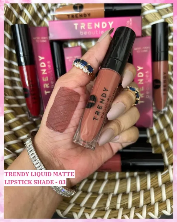 TRENDY Beauty Liquid Matte Lipstick Waterproof