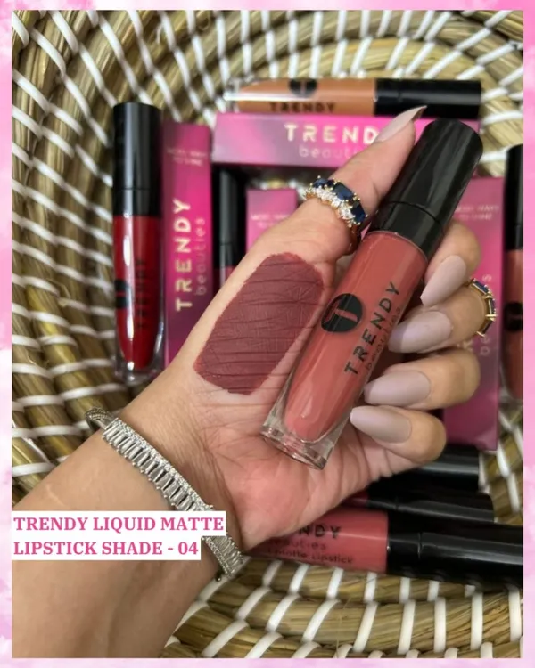 TRENDY Beauty Liquid Matte Lipstick Waterproof