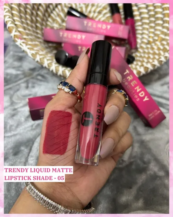 TRENDY Beauty Liquid Matte Lipstick Waterproof