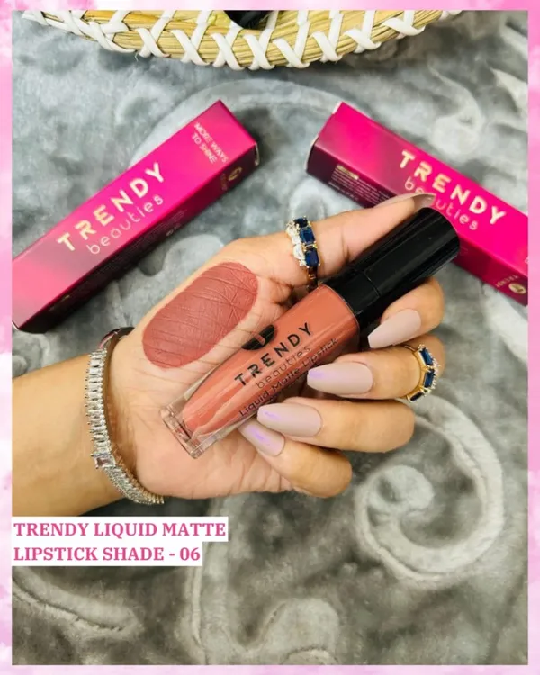 TRENDY Beauty Liquid Matte Lipstick Waterproof