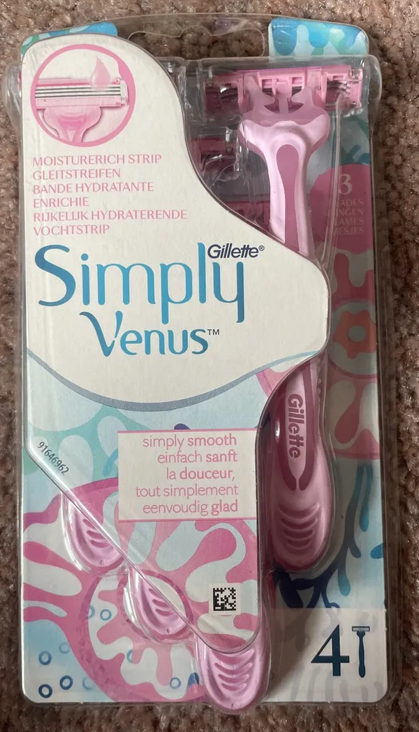 Venus Gillette Simply 3 Disposable Razors