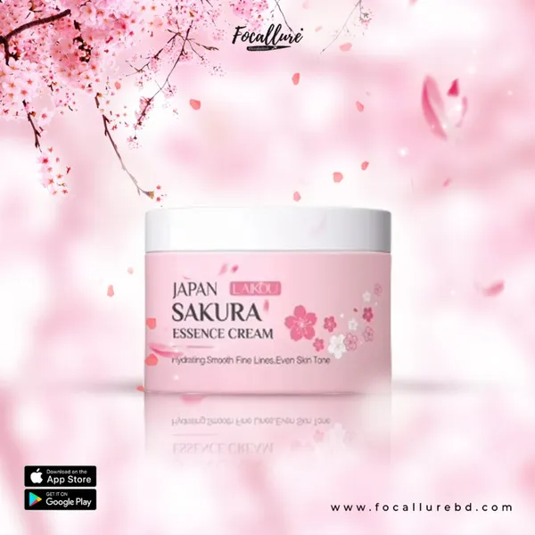 Laikou Japanese Cherry Blossoms Essence Cream- 25g