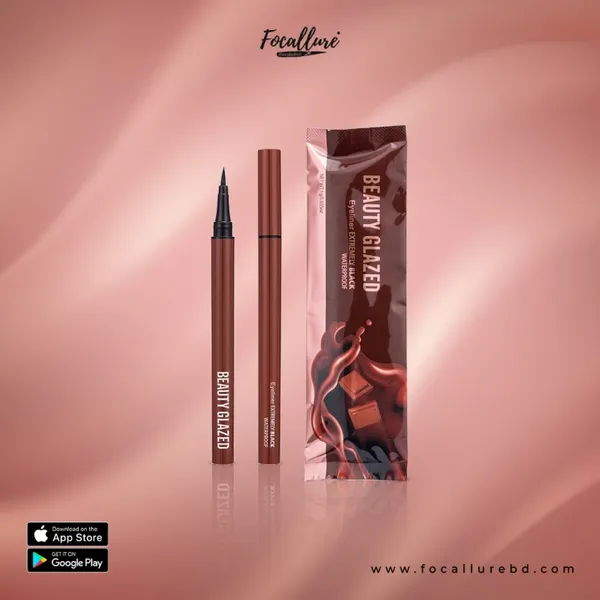 Beauty Glazed Eyeliner Extemely Black-Waterproof
