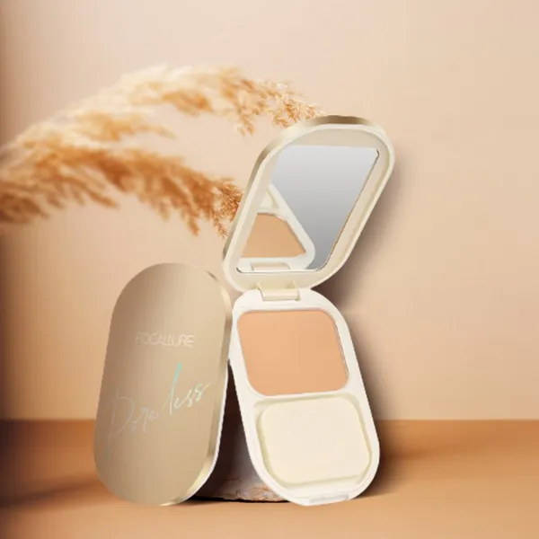 Focallure Lasting Poreless Compact Powder-FA206