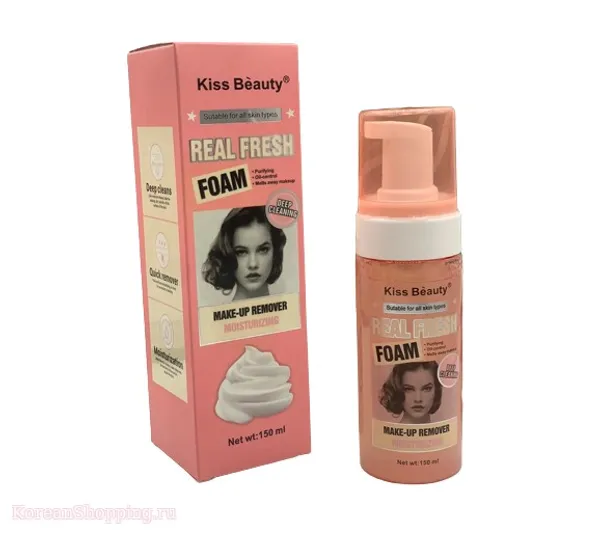 Kiss Beauty Real Fresh Foam Make up Remover