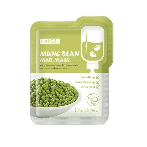 LAIKOU Mung Bean Mud Mask 5g – 1pcs