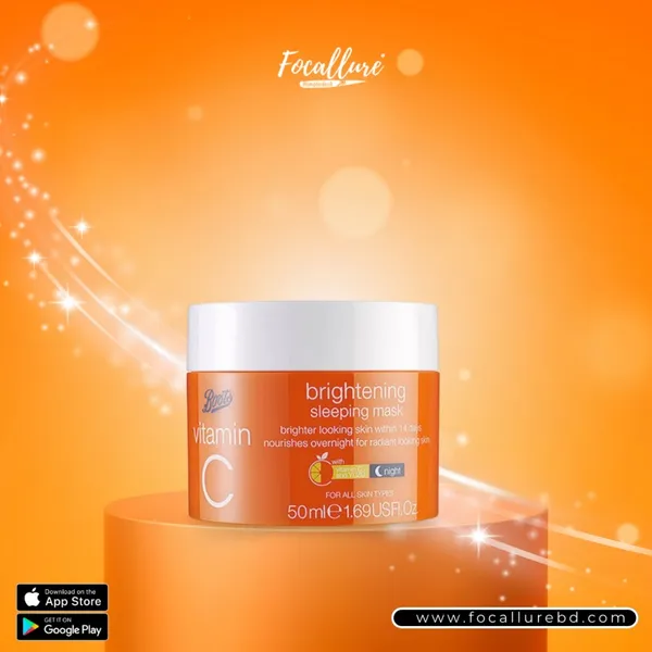 Boots Vitamin C Brightening Sleeping Mask 50ml