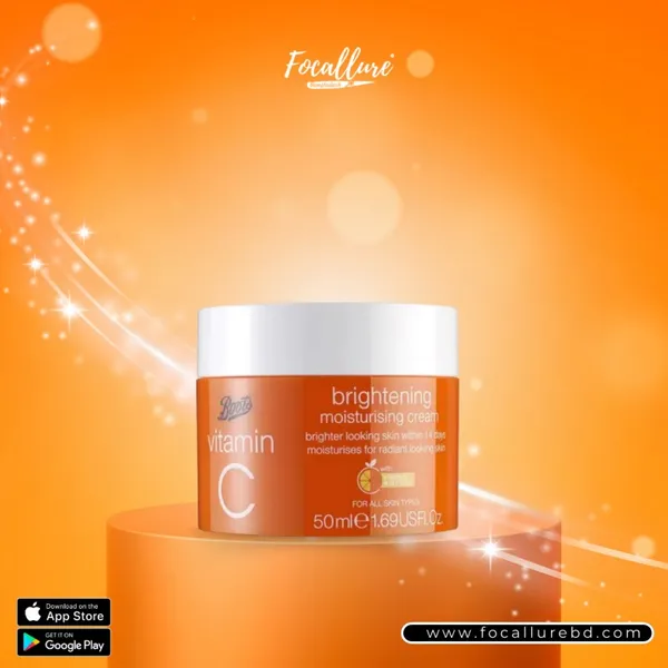 Boots Vitamin C Brightening Moisturising Cream 50ml