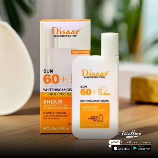 Disaar High Protection Whitening & Moisturizing Sunscreen (50g)