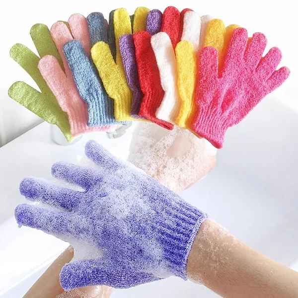 Exfoliating Bath Glove Body Scrubber Single Glove