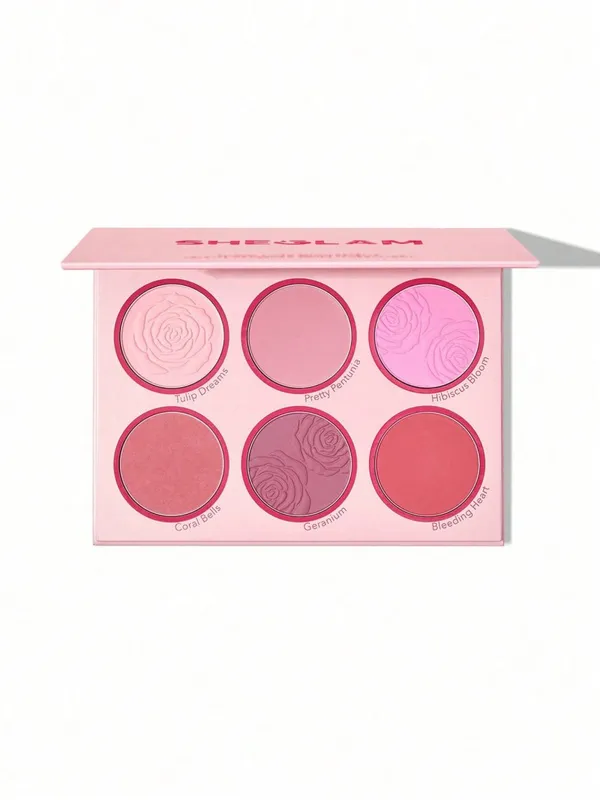 SHEGLAM Floral Flush Blush Palette - Blushing Bouquet
