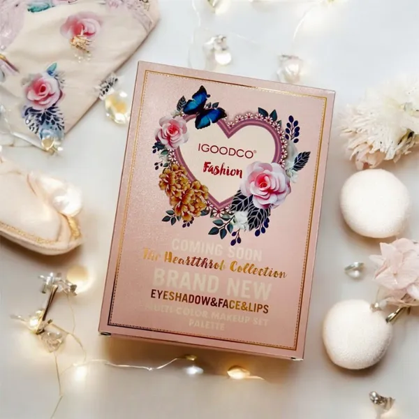 IGOODCO Fashion Eyeshadow & Face & Lips All in one Multi-Color Makeup Palette - 78 Color