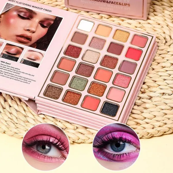 IGOODCO Fashion Eyeshadow & Face & Lips All in one Multi-Color Makeup Palette - 78 Color