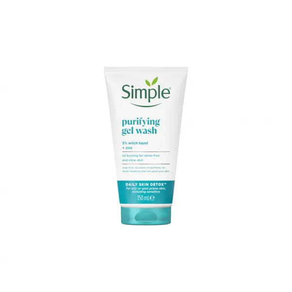 Simple Daily Skin Detox Purifying Facial Wash - 150ml