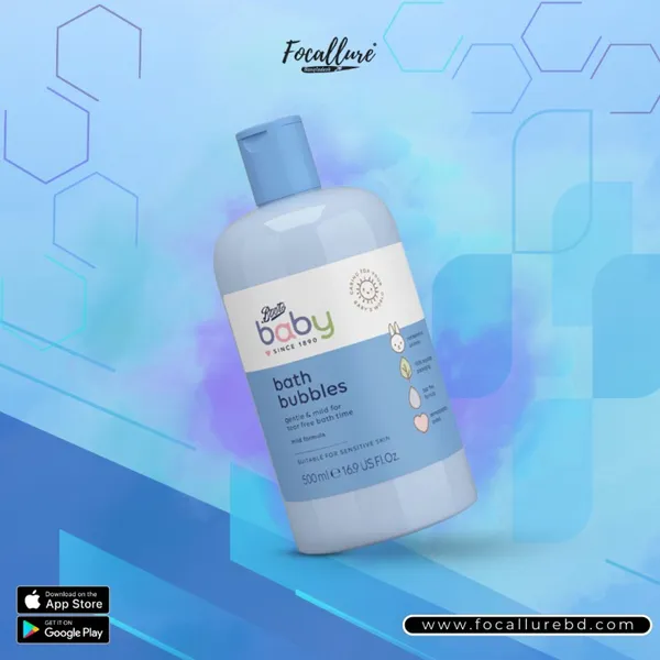 Boots Baby Bath Bubbles 500ml