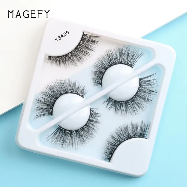 MAGEFY Eyelash 3D - 3 Pair - Y3A09