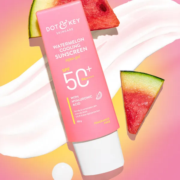 Dot & Key Watermelon Cooling with Hyaluronic Acid Sunscreen SPF50+ PA+++ - 50g
