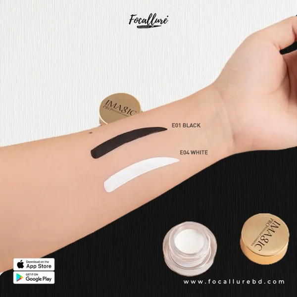 IMAGIC GEL EYELINER WATERPROOF BLACK EY-323