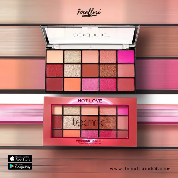 Technic Pressed Pigment Eyeshadow-Hot Love