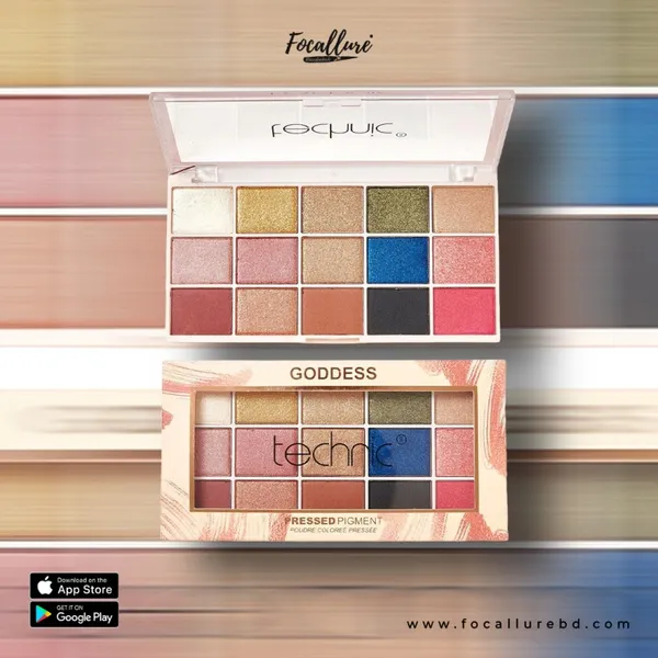 TECHNIC GODDESS PRESSED PIGMENT PALETTE