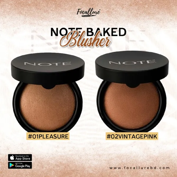 NOTE  BAKED BLUSHER
