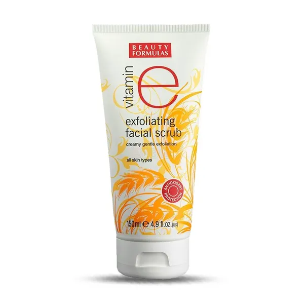 Beauty Formulas Vitamin E Exfoliating Facial Scrub - 150ml