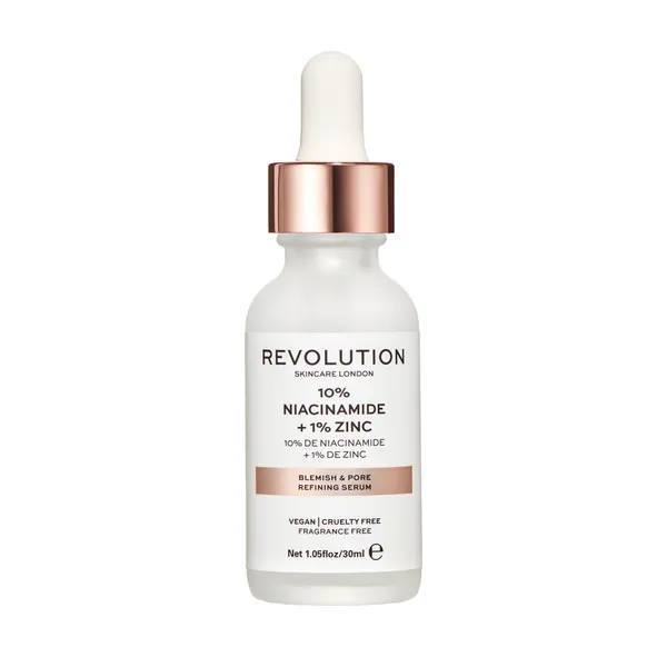 Revolution Skincare - Blemish and Pore Refining Serum - 10% Niacinamide + 1% Zinc - 30ml