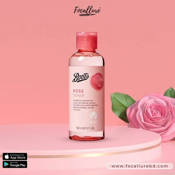 Boots Rose Facial Toner- 150 ml