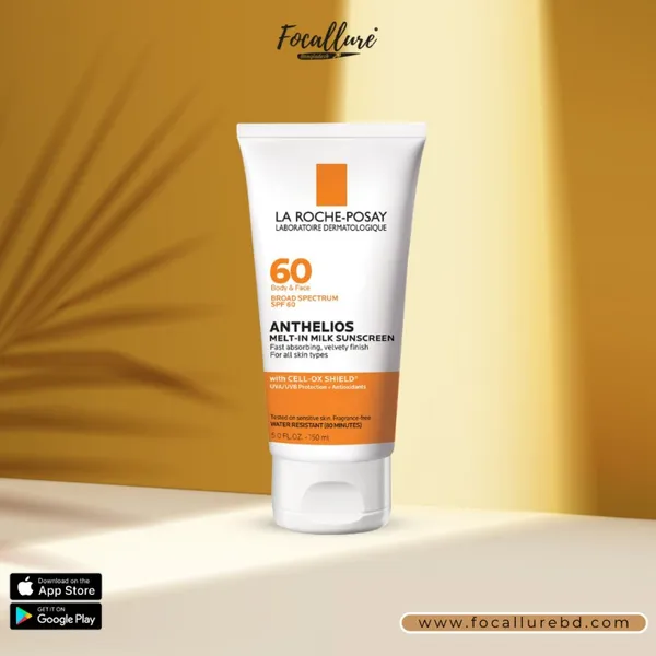 La Roche Posay Anthelios Melt In Milk Sunscreen SPF 60 Body & Face -150 ml