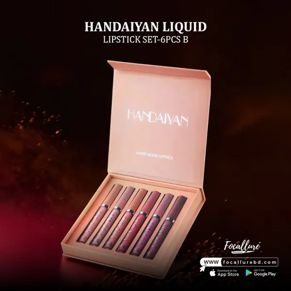 Handaiyan Liquid Lipstick Set-6pcs B