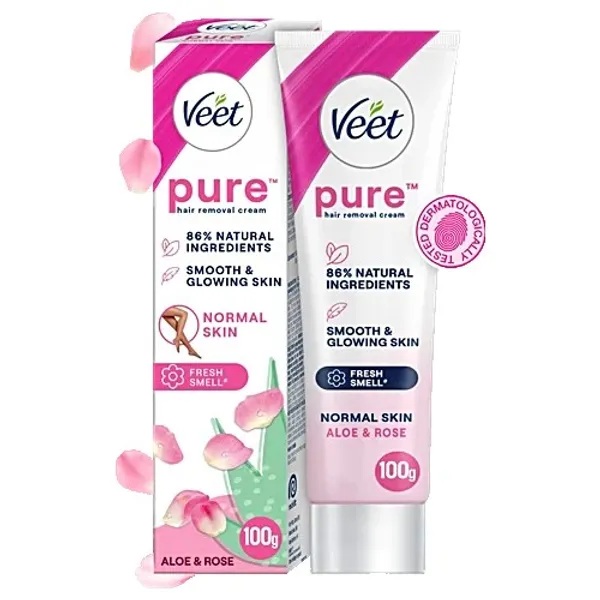 Veet Pure Hair Removal Cream - Normal Skin- 100 gm