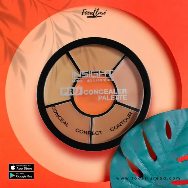 INSIGHT Matte Cosmetics Pro Concealer Palette 15G