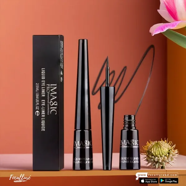 IMAGIC PROfessional Cosmetic WATERPROOF LIQUID EYELINER