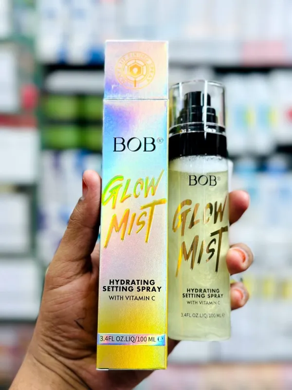 BOB Glow Mist Hydrating Setting Spray with Vitamin C - 100ml