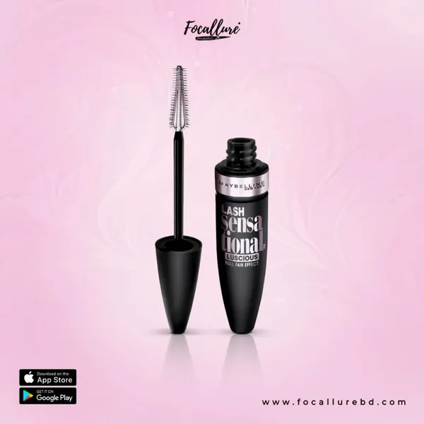Maybelline - Lash Sensational Luscious With Oil Blend - Black