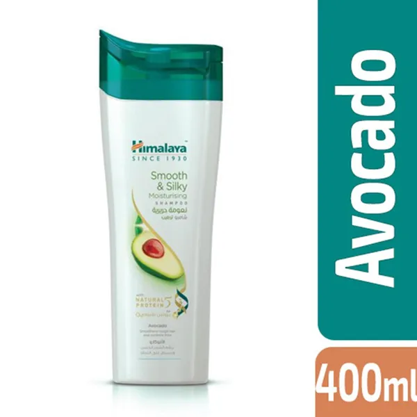 Himalaya Herbals Smooth &amp; Silky Moisturising Avocado Shampoo - 400ml