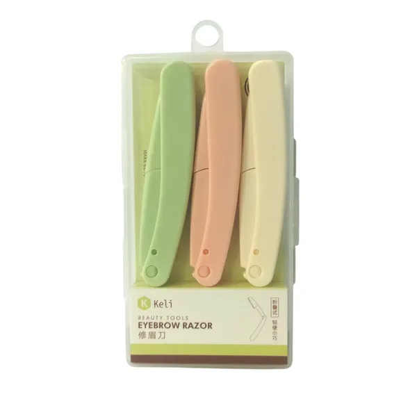 Keli Beauty Tools Eyebrow 3 Pcs Razor