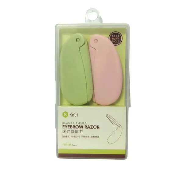 Keli Beauty Tools Eyebrow 2 Pcs Mini Razor