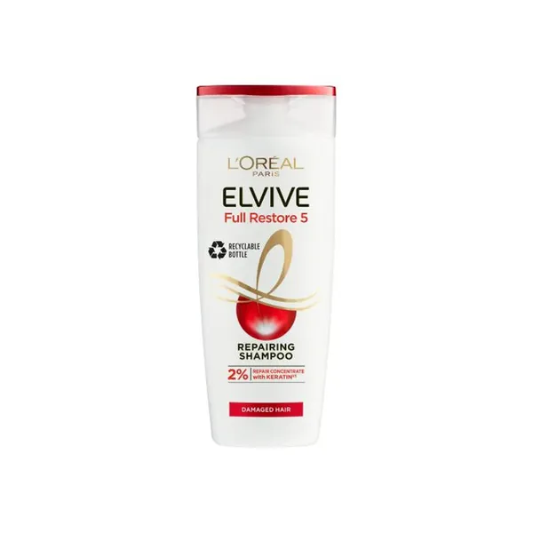 Loreal Elvive Shampoo Full Restore 5 Week & Lifeless-400ml