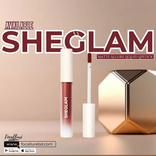 SHEGLAM Matte Allure Liquid Lipstick - 3.1g