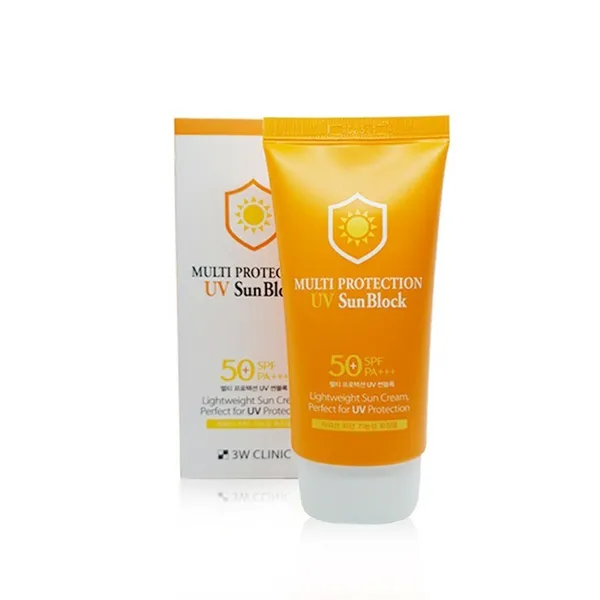 3w Clinic Multi Protection UV Sun Block SPF50+PA+++ 70ml