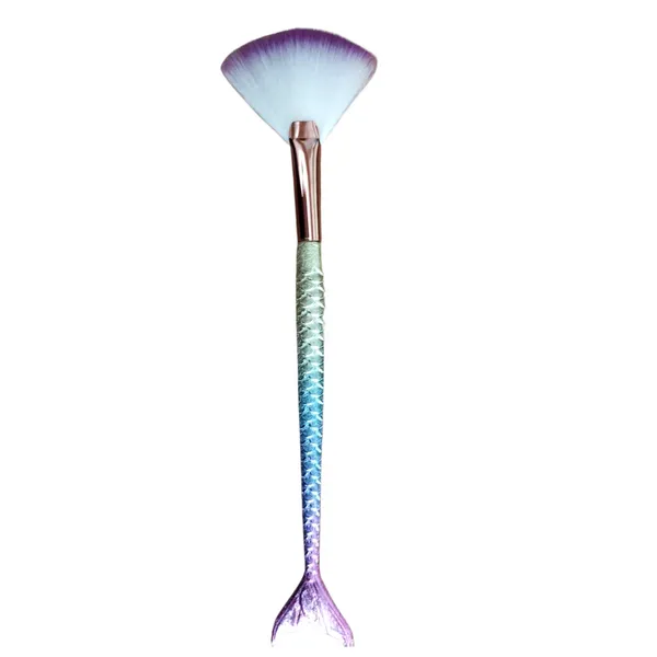 DAIQISI Fish Shape Makeup Single Brush Diamond