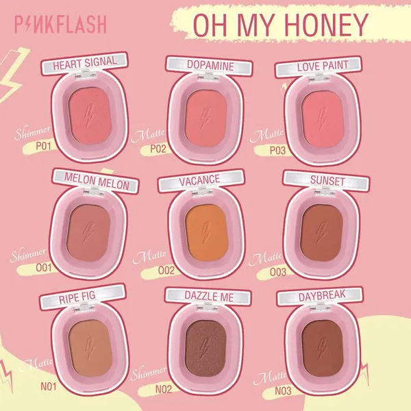 Pink Flash-F01 Chic In Cheek Blush