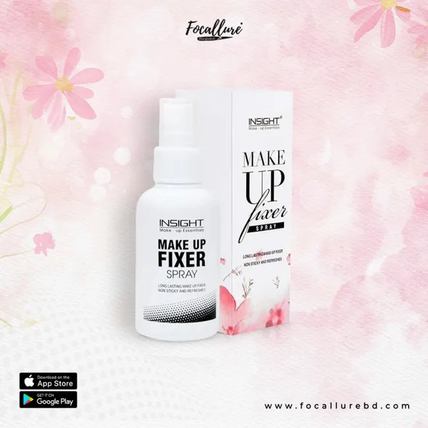 INSIGHT Make Up Fixer Spray Long Lasting, Non-Sticky and Refreshes 75ml