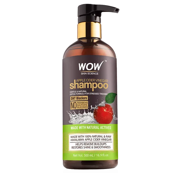 WOW Skin Science Apple Cider Vinegar Shampoo - 500ml