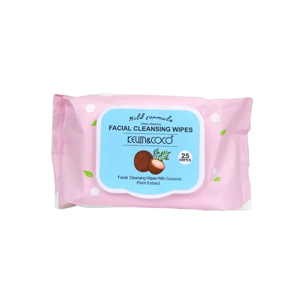 Kevin & Coco Facial Cleansing Wipes-25pcs