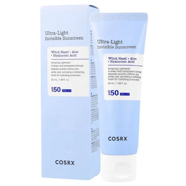 COSRX Ultra-Light Invisible Sunscreen SPF50 PA++++ 50ml